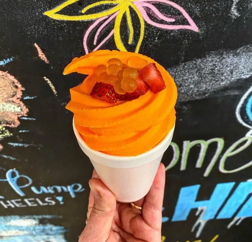 Valencia Orange Sorbet YoPo Flavor